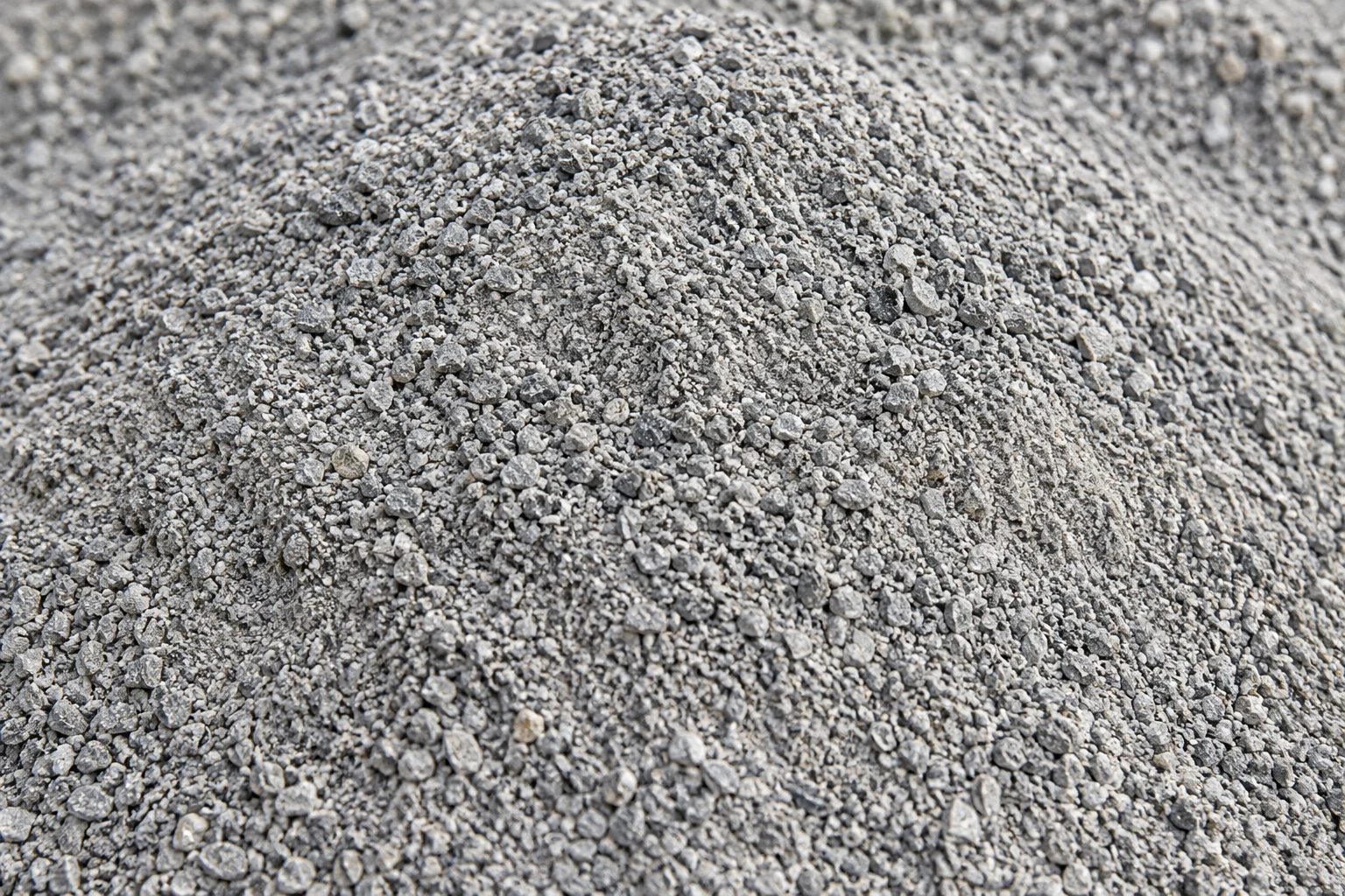 Fine crushed gray limestone